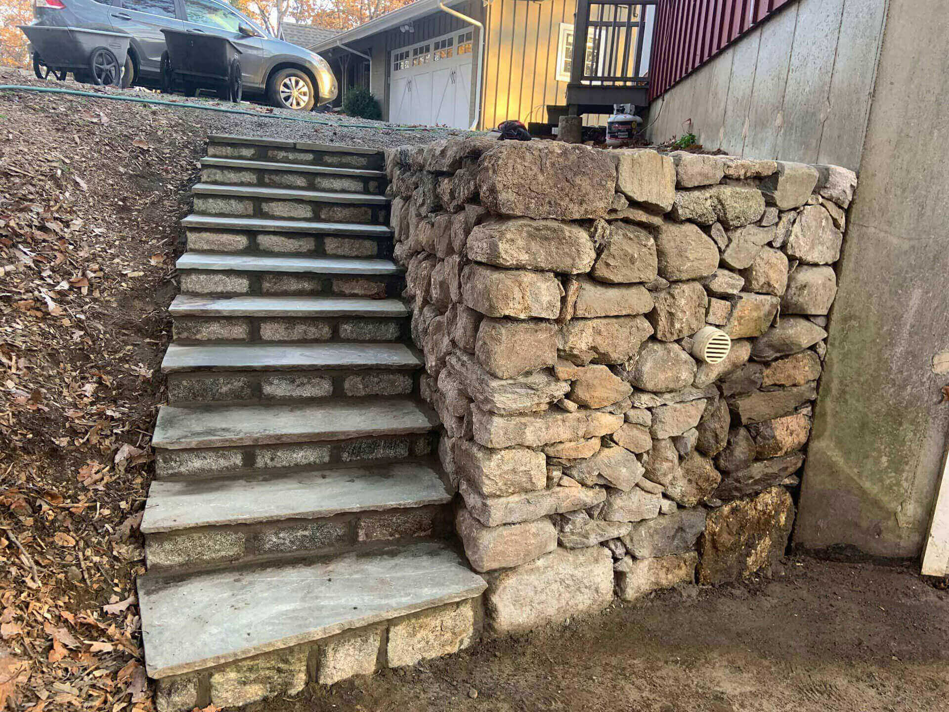 Stone Wall Masonry | A-Z Landscaping