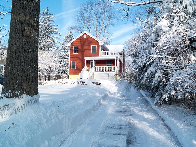 Snow Removed from Home After Storm