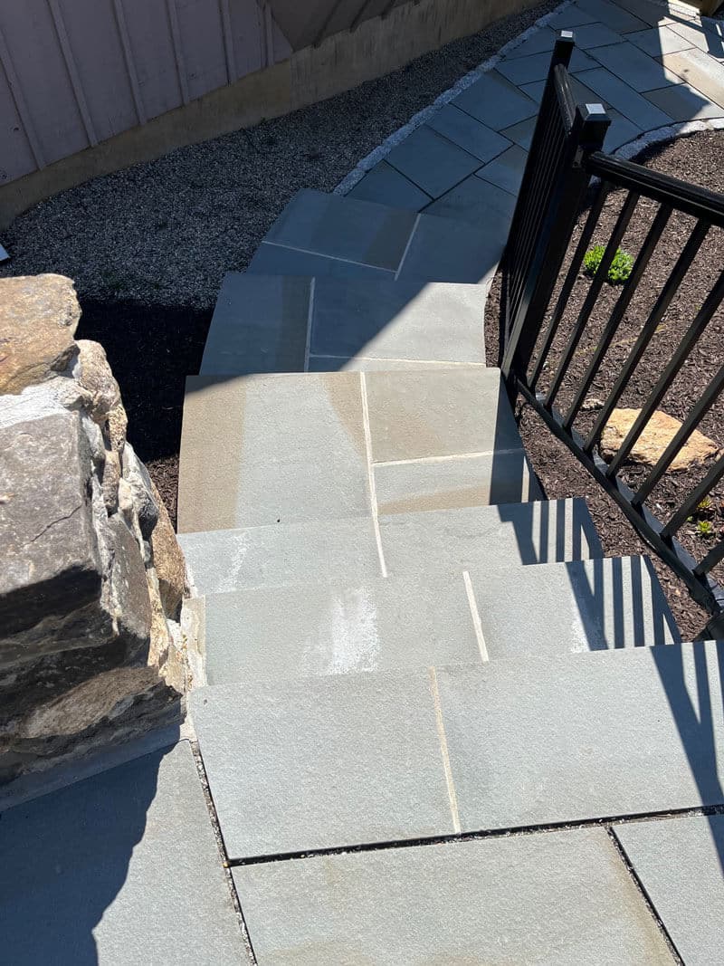 Stone Stairs Masonry | A-Z Landscaping