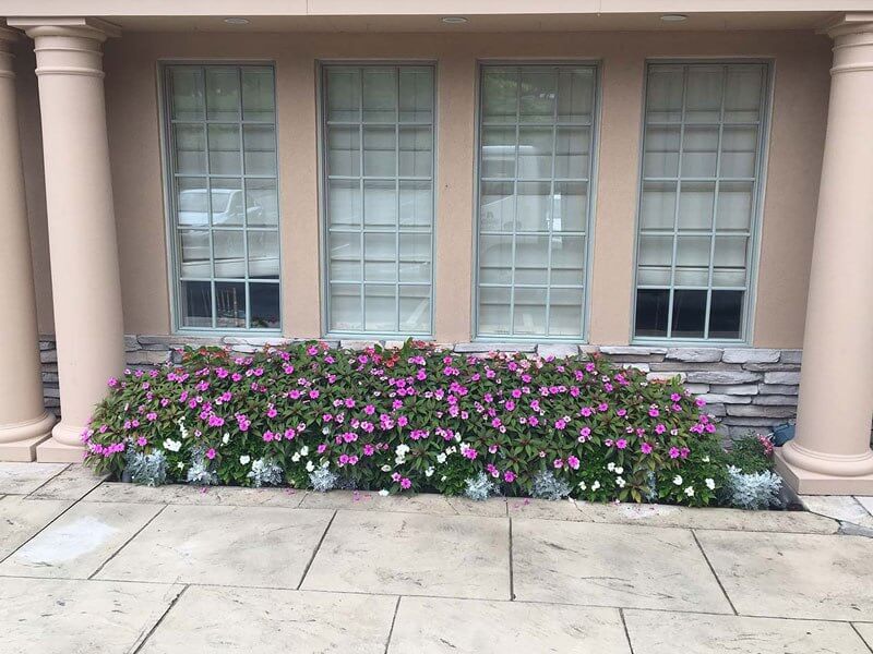 Front Yard Flower Bed A-Z Landscaping