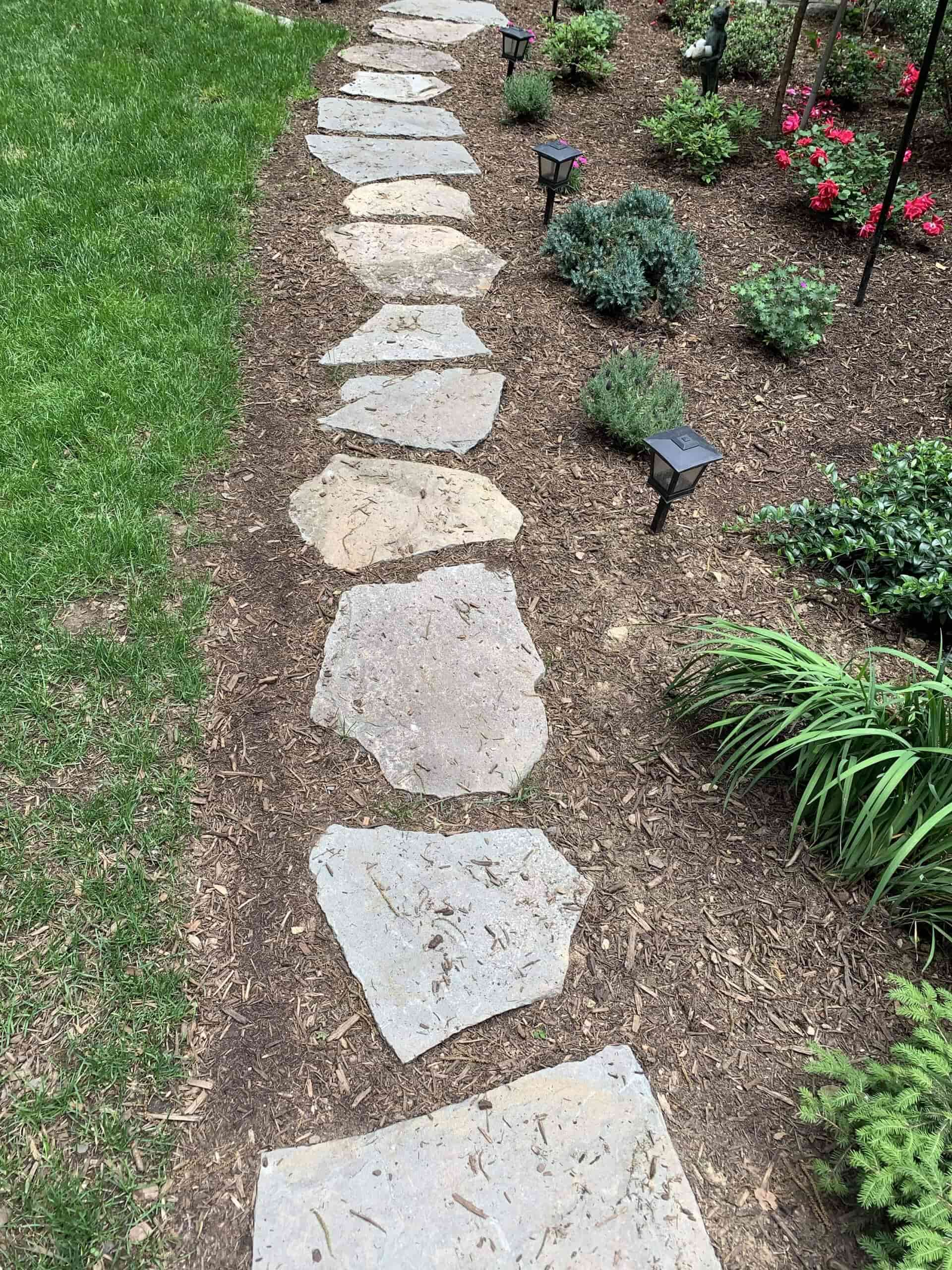 Masonry Garden Stone Steps A-Z Landscaping