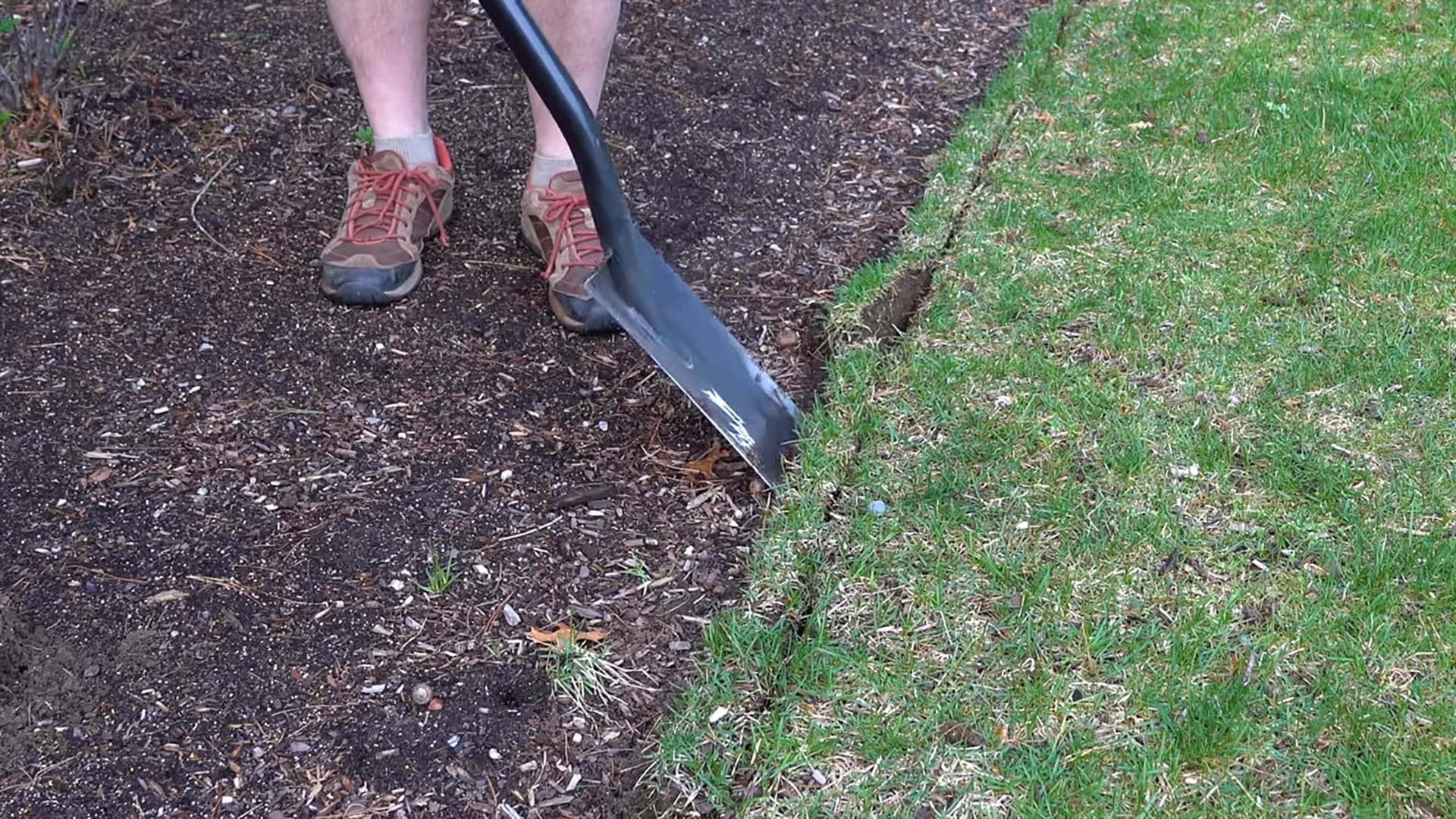 grass edging beds work in ct